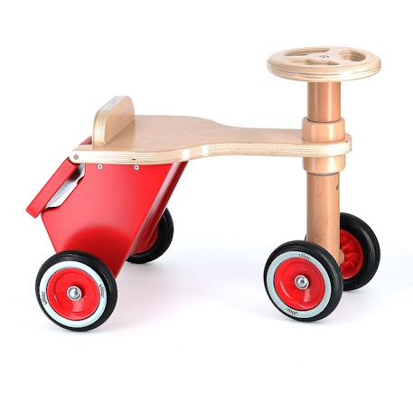 Triporteur petit postier Rouge 4 - vertbaudet enfant 