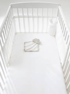Tour de lit respirant en coton anti-allergique pour bébé