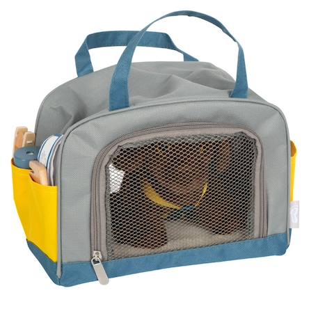 Chien avec sac et kit de soins Gris 4 - vertbaudet enfant 