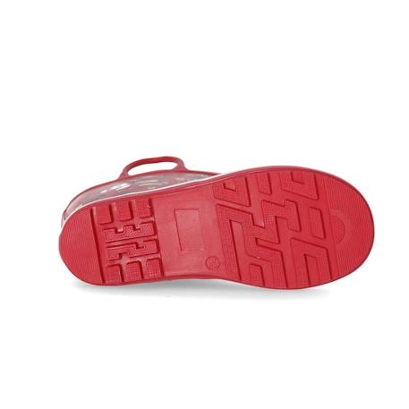 Bottes de pluie caoutchouc apolloton Bleu+Rouge 9 - vertbaudet enfant 