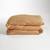Housse de couette satin de coton bio lavé 1 personne Ambre+Blanc craie+Cyprès+Lin+Peach+Tilleul 2 - vertbaudet enfant 