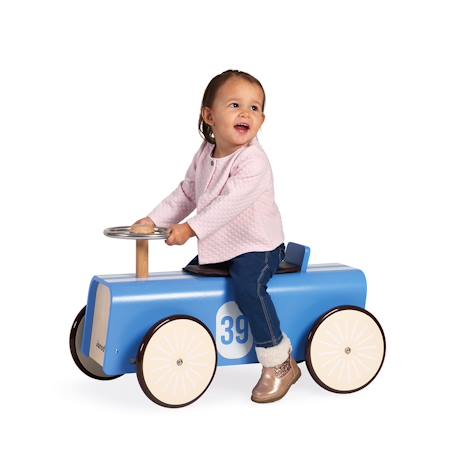 Porteur voiture Bleu 4 - vertbaudet enfant 