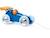 Voiture de course à tirer Bleu 1 - vertbaudet enfant 