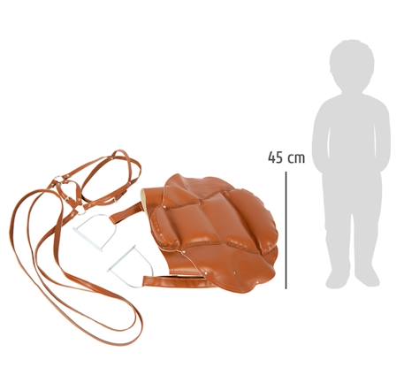 Selle et bride pour cheval de bois Marron 2 - vertbaudet enfant 