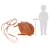 Selle et bride pour cheval de bois Marron 2 - vertbaudet enfant 