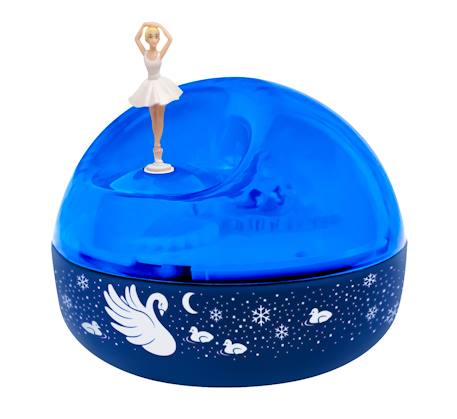 Projecteur d'étoiles musical ballerine bleu Bleu 1 - vertbaudet enfant 