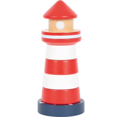 Tour à empiler phare grand océan Rouge 1 - vertbaudet enfant 