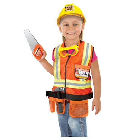 Déguisement de chef de chantier Orange 1 - vertbaudet enfant 