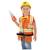 Déguisement de chef de chantier Orange 1 - vertbaudet enfant 