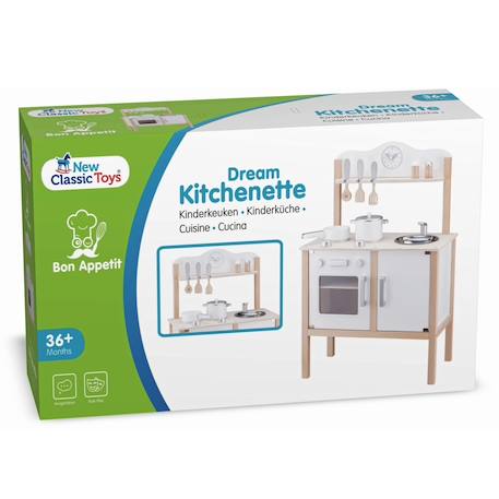Cuisine blanche - dream kitchenette Blanc 5 - vertbaudet enfant 