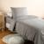 Housse de couette 1 personne pur coton bio Blanc+Bleu nuit+Ecru+Eucalyptus+Gris tourterelle+Rose nude+Terracotta 25 - vertbaudet enfant 