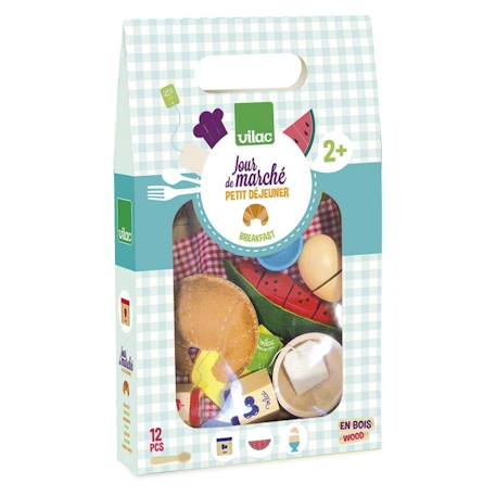 Le p'tit déj - jour de marché Beige 3 - vertbaudet enfant 