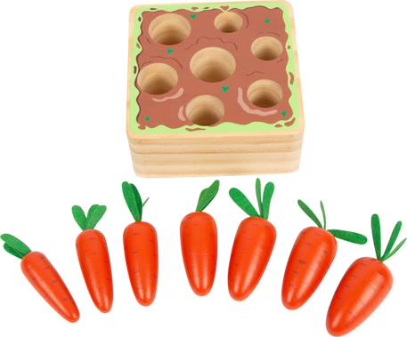 Jeu à enficher carottes Orange 2 - vertbaudet enfant 