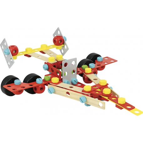 Coffret de construction super batibloc Beige 5 - vertbaudet enfant 