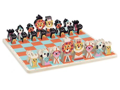 Mon premier jeu d'échec Orange 1 - vertbaudet enfant 