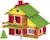 Coffret mon chalet en bois 175 pièces Marron 2 - vertbaudet enfant 