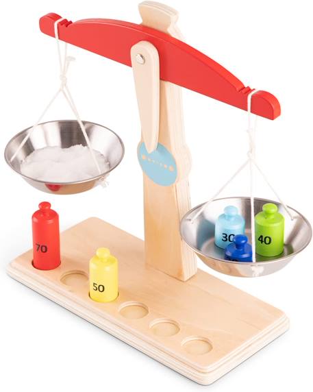 Balance avec poids Rouge 3 - vertbaudet enfant 