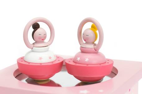 Boîte à musique ballerine rose Rose 2 - vertbaudet enfant 
