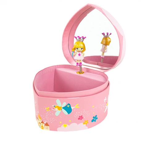 Grand cœur musical princesse Rose 2 - vertbaudet enfant 