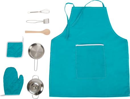 Set de cuisine avec tablier Bleu 2 - vertbaudet enfant 