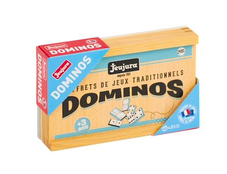 Jeu de dominos en bois Beige 2 - vertbaudet enfant 