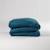 Housse de couette 1 personne pur coton bio Blanc+Bleu nuit+Ecru+Eucalyptus+Gris tourterelle+Rose nude+Terracotta 8 - vertbaudet enfant 