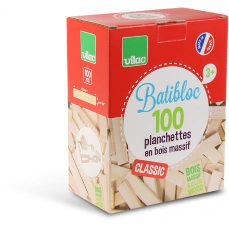 Batibloc classic 100 planchettes Beige 3 - vertbaudet enfant 