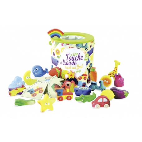 Touche et trouve Beige 1 - vertbaudet enfant 