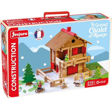 Le grand chalet d'alpage 215 pièces Marron 1 - vertbaudet enfant 