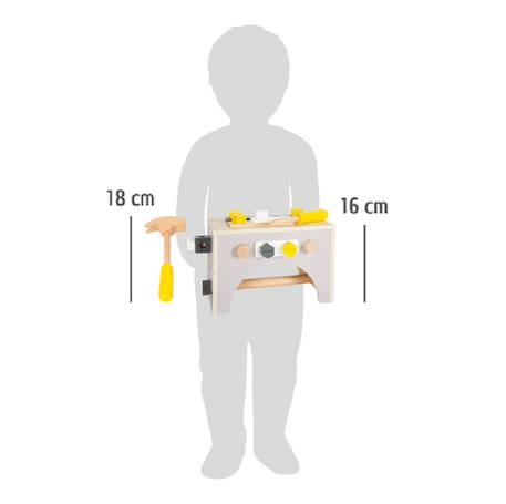 Boîte à outils 2 en 1 miniwob Gris 6 - vertbaudet enfant 
