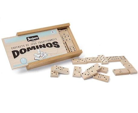Jeu de dominos en bois Beige 1 - vertbaudet enfant 