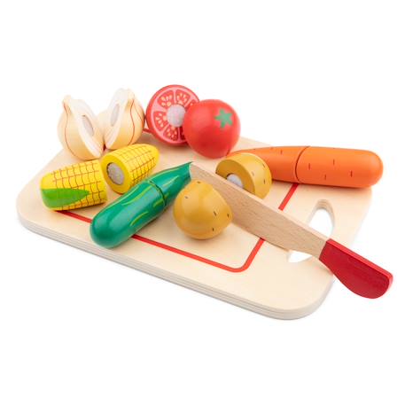 Légumes en bois à découper Beige 1 - vertbaudet enfant 