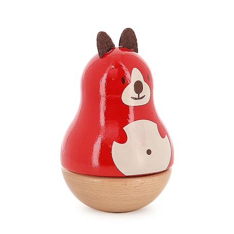 Boite à musique lucien le chien Rouge 1 - vertbaudet enfant 
