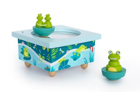 Boite à musique grenouille Vert 4 - vertbaudet enfant 