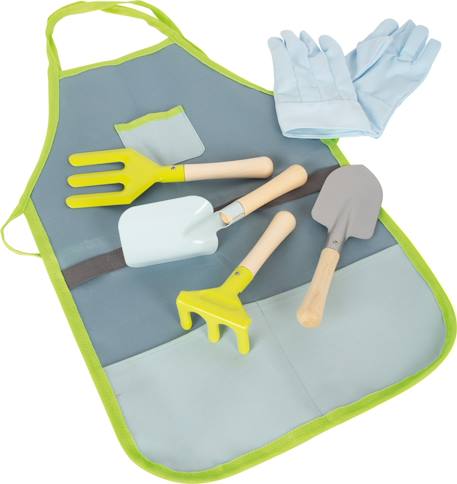 Tablier avec outils de jardin Beige 2 - vertbaudet enfant 