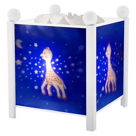 Lanterne magique sophie la girafe Bleu 1 - vertbaudet enfant 