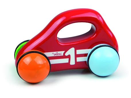 Voiture poignée Rouge 2 - vertbaudet enfant 