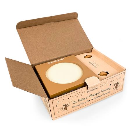 Boite à musique sophie la girafe caramel Beige 6 - vertbaudet enfant 