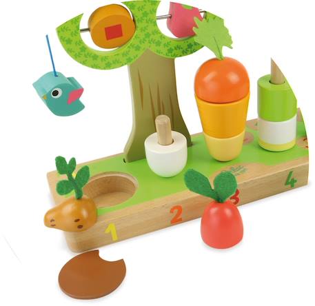 J'apprends à compter les légumes Vert 2 - vertbaudet enfant 