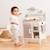 Kitchenette bon appétit blanche argent Blanc 6 - vertbaudet enfant 