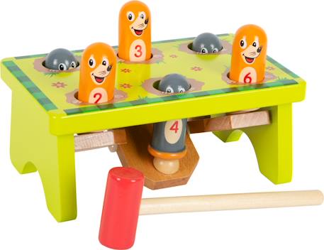 Jeu à marteler chasse à la taupe Vert 5 - vertbaudet enfant 