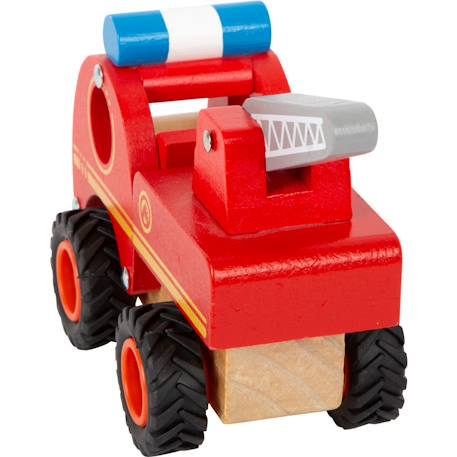 Camion de pompiers Rouge 3 - vertbaudet enfant 