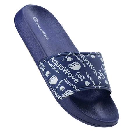 Claquettes synthétique miri Bleu marine / blanc 6 - vertbaudet enfant 