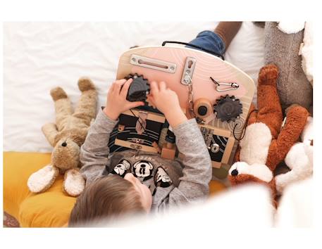 Planche motricité serrures rotation Beige 6 - vertbaudet enfant 