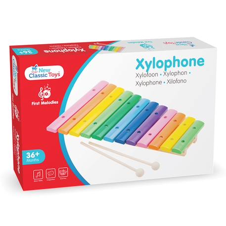 Xylophone 12 tons Bleu 3 - vertbaudet enfant 