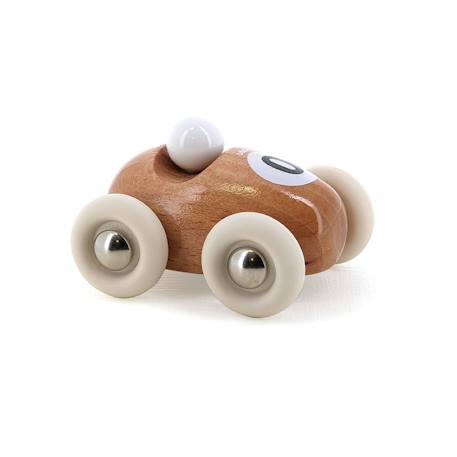 Mini roadster en bois Beige 2 - vertbaudet enfant 