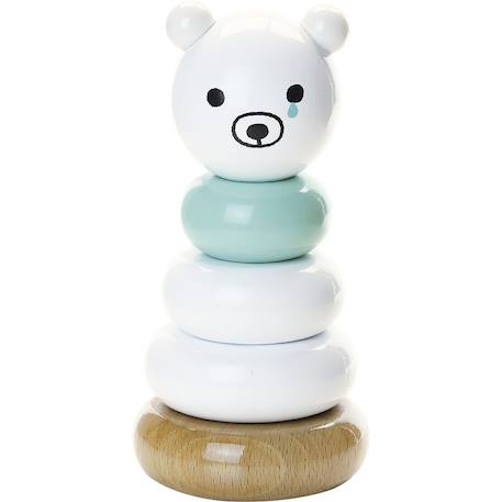 Empilable sora bear shinzi katoh Blanc 1 - vertbaudet enfant 