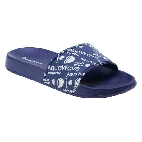 Claquettes synthétique miri Bleu marine / blanc 1 - vertbaudet enfant 