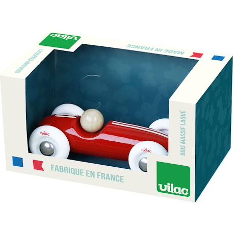 Voiture grand prix vintage pm Rouge 4 - vertbaudet enfant 