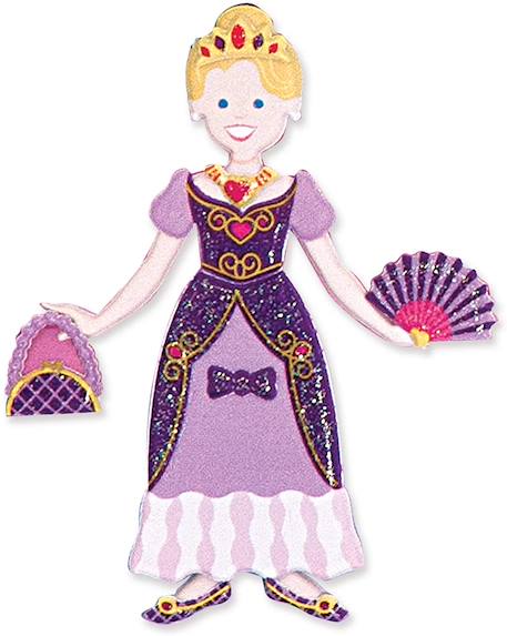 Livret d'autocollants reliefs repositionnables princesses Rose 6 - vertbaudet enfant 